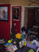 Nog even wat troep opruimen in ons oude huis